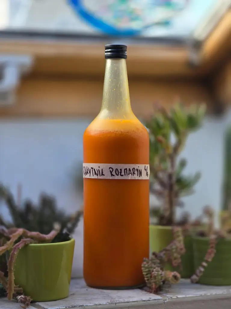 Rakytník & Rozmarýn sirup (1 L)
